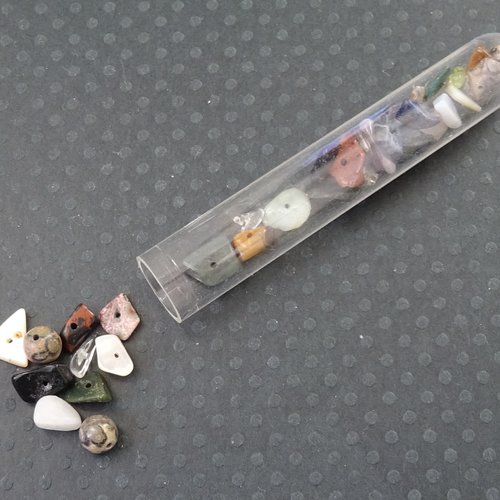 Set de chips de pierres fines perl.4527