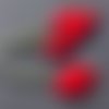 Lot de 5 headpins en verre perl.3322
