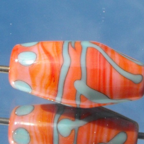 Perle en verre de murano perl.1704