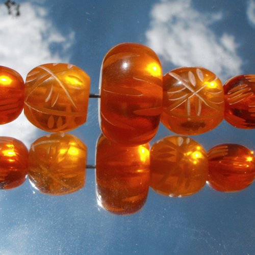 Set de perles en résine perl.2150