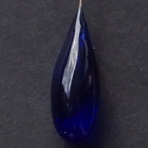 Headpin, verre filé, lampwork, verre de murano, perl.5251