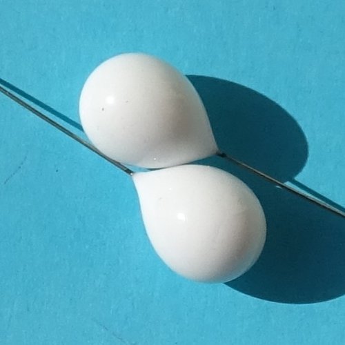 Duo de headpins en verre filé, lampwork,perl.5704