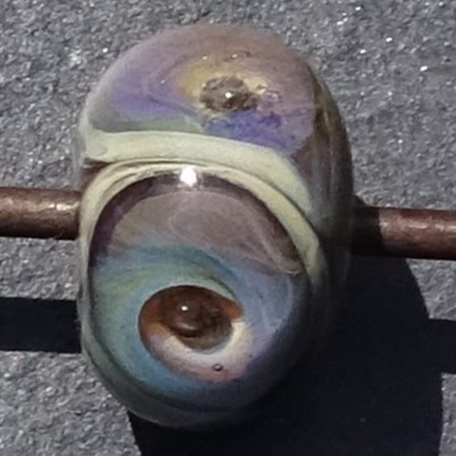 Grande perle en verre de murano perl.4939