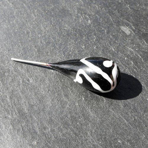 Goutte en verre de murano perl.2052