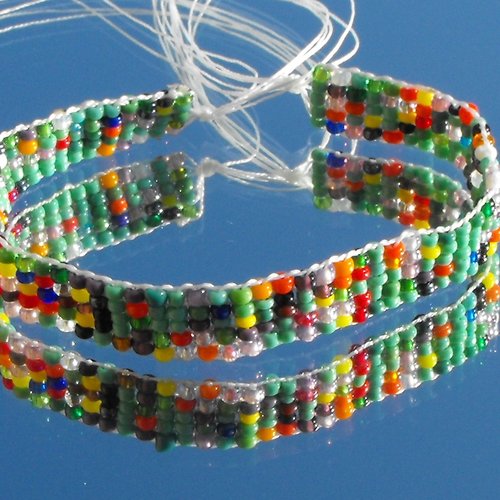 Kit bracelet tissé perl.0819