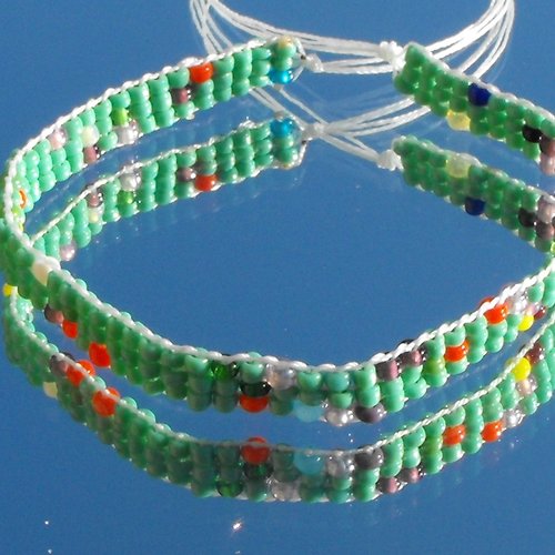 Kit bracelet tissé perl.0825
