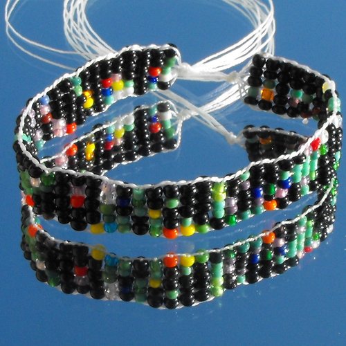 Kit bracelet tissé perl.0826