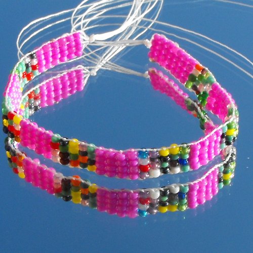 Kit bracelet tissé perl.0827