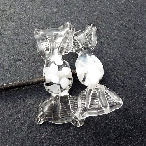 Perles bonbons en verre filé perl.2371