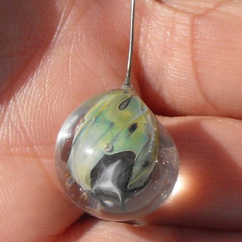 Perle en verre filé perl.0928