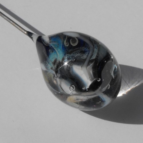 Perle en verre filé perl.0933