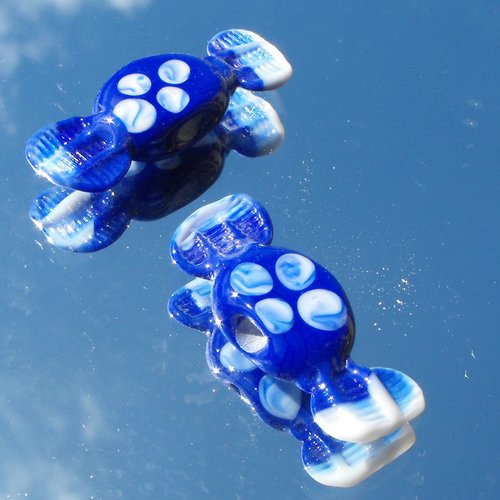 Perles bonbons en verre filé perl.1548