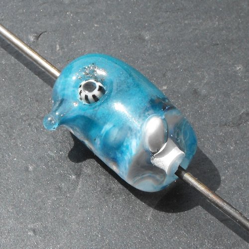 Perle en verre de murano perl.1639