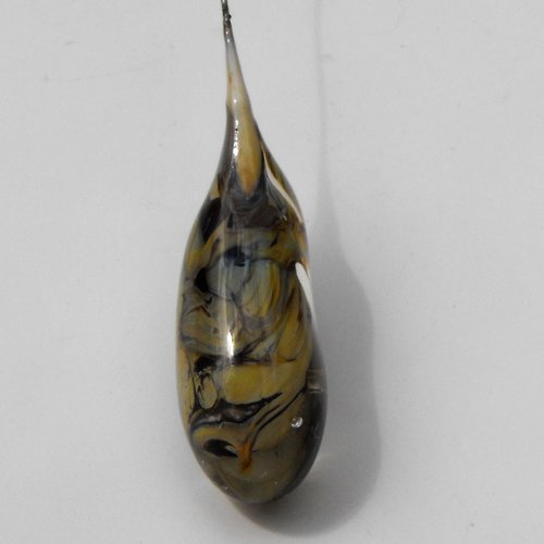 Belle goutte en verre de murano perl.2209