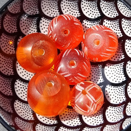 Set de perles en résine perl.2564