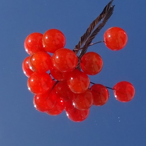 Lot de 10 headpins en verre filé, lampwork, verre de murano, perl.6631