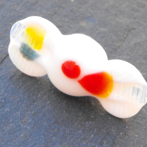 Bonbon en verre de murano perl.1876