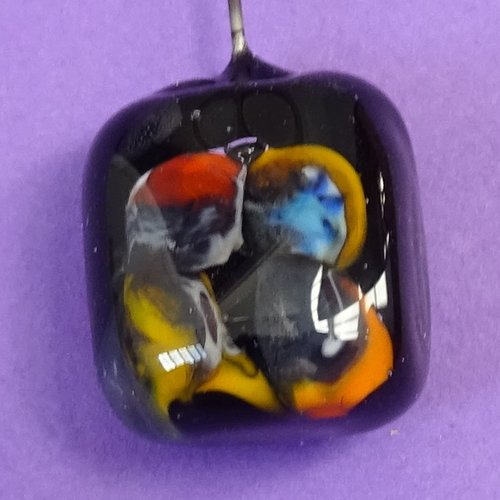 Headpins verre filé, lampwork, verre de murano, perl.4584