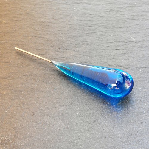 Goutte en verre de murano perl.2097