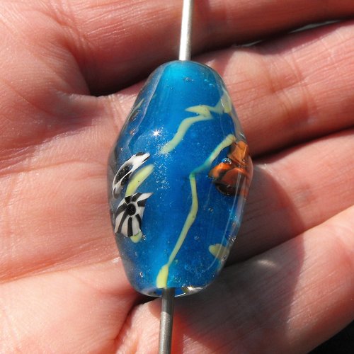 Perle en verre de murano perl.2023