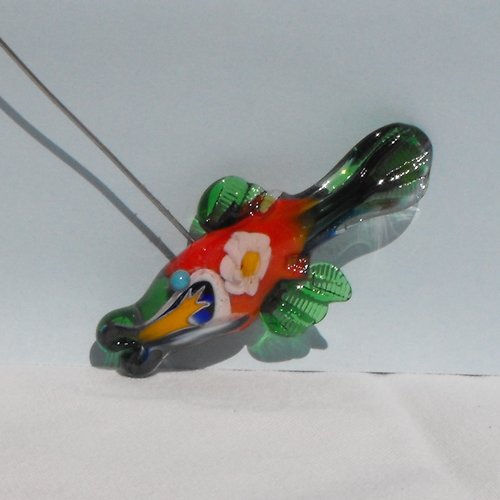 Poisson en verre de murano perl.0213