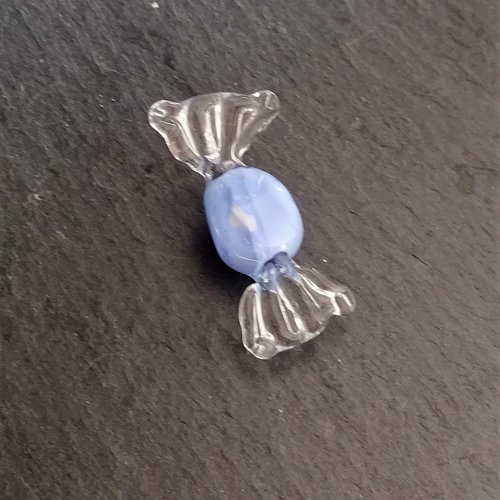 Perle bonbon en verre filé perl.2304
