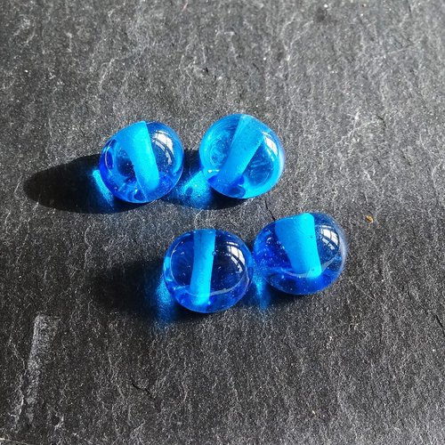 Boutons en verre de murano perl.2326