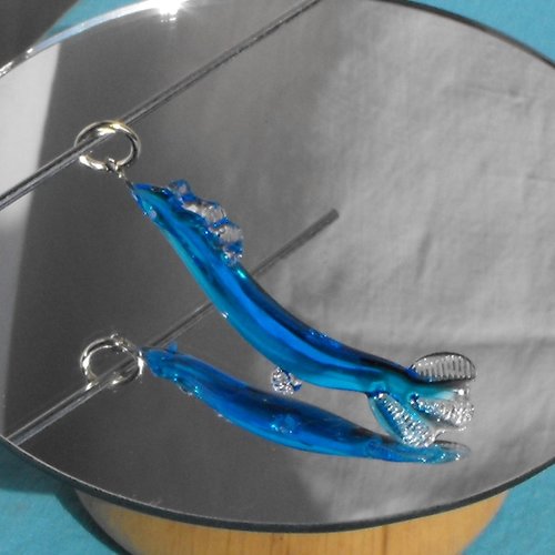 Poisson en verre de murano perl.0396