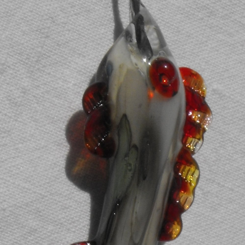Poisson en verre de murano perl.0582