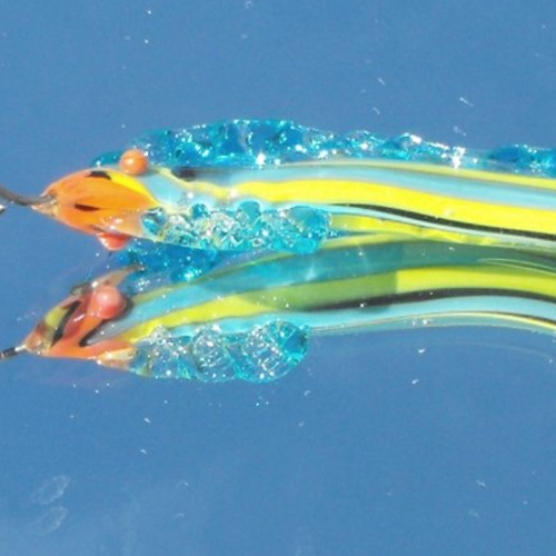 Poisson en verre de murano perl.0580