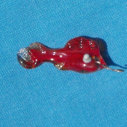 Poisson en verre de murano perl.0570