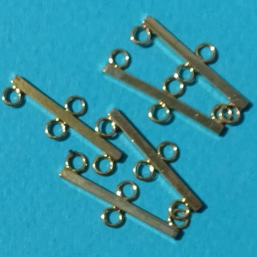 Lot de 3 paires de connecteurs 3 rangs, appr.0159