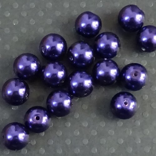 Lot de perles destockées, verre, perl.4620