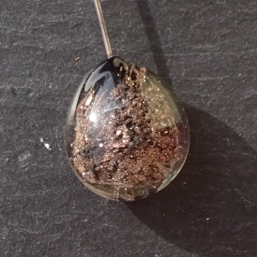Perle sur tige en verre filé perl.5851
