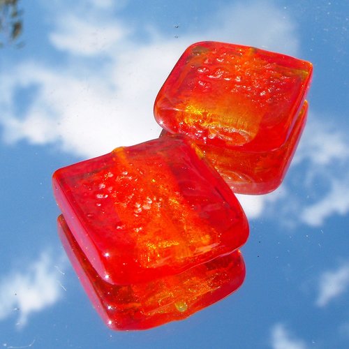 Set de perles en verre perl.2248