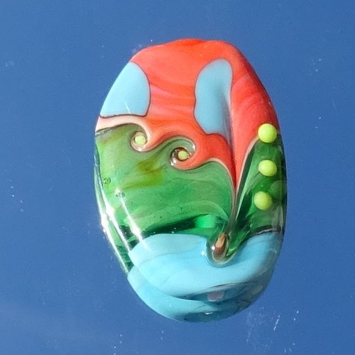 Perle d'art en verre de murano perl.3319