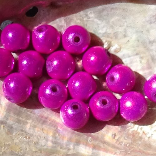 Lot de 15 perles magiques, perl.6228