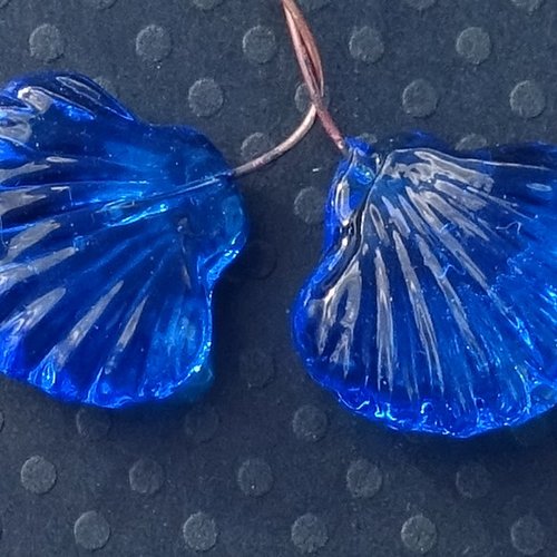 Headpins verre filé, lampwork, verre de murano, perl.4462