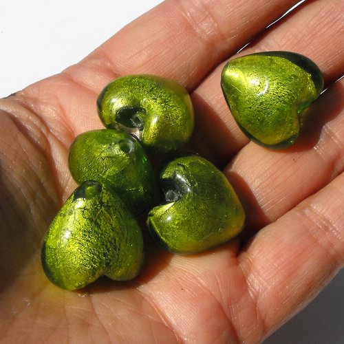 Set de perles en verre perl.2245