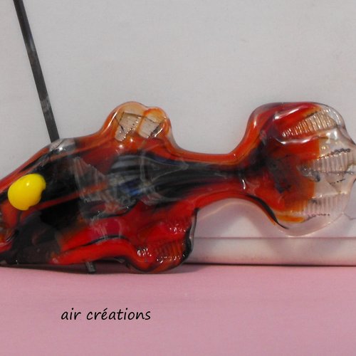Poisson en verre de murano perl.0167