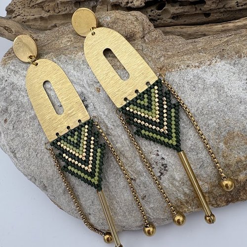 Boucles d’oreilles sati