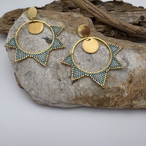 Boucles d’oreilles méli