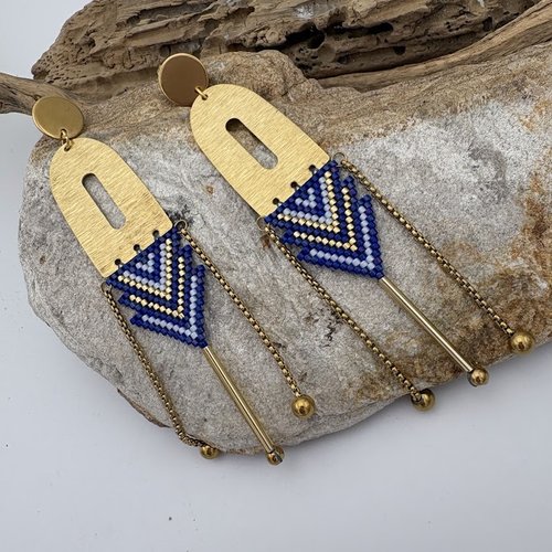 Boucles d’oreilles sati