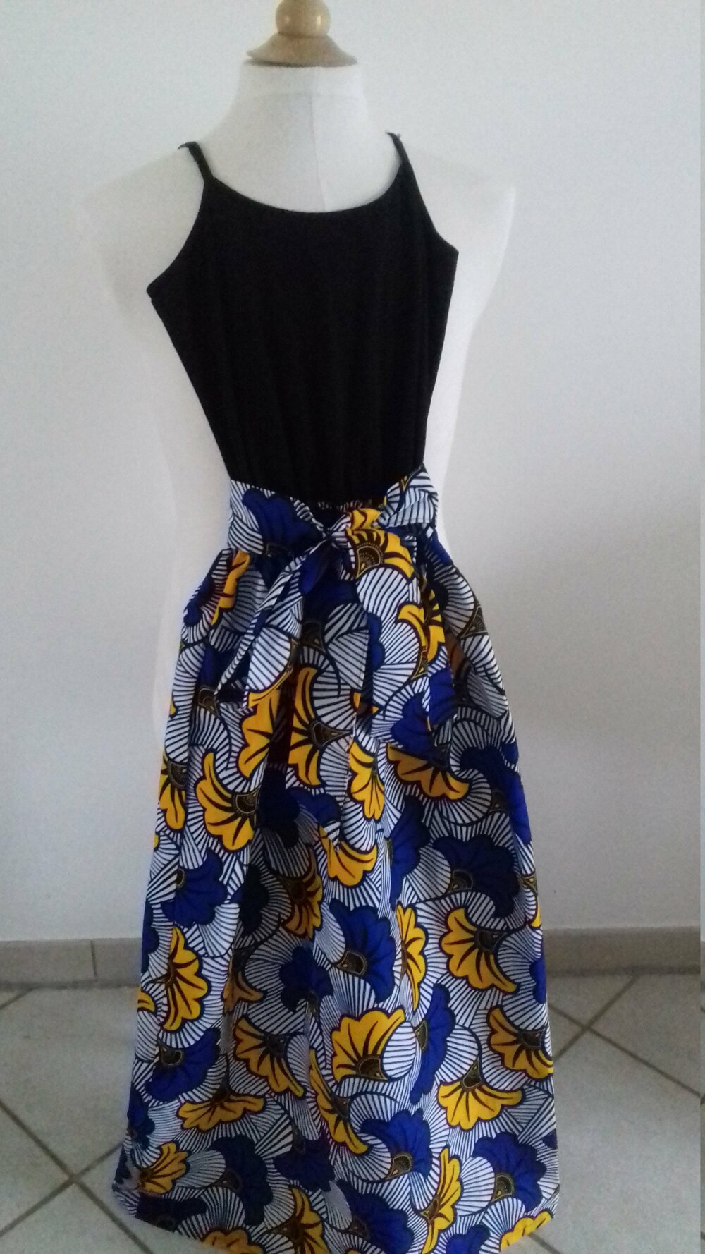 robe tissus wax