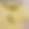 Tunique bébé en coton fin jaune poussin 