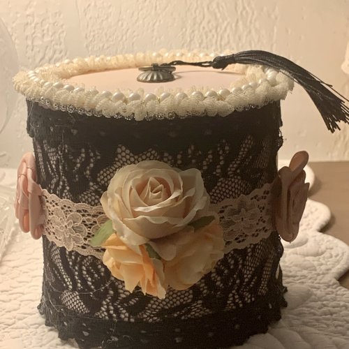 Boîte ronde boudoir