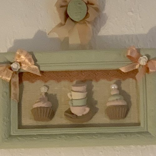 Cadre plâtre gourmand