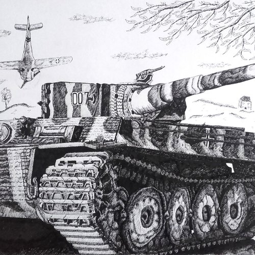 German tank tigre 1