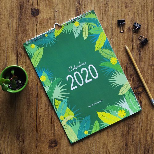 Calendrier mural 2020