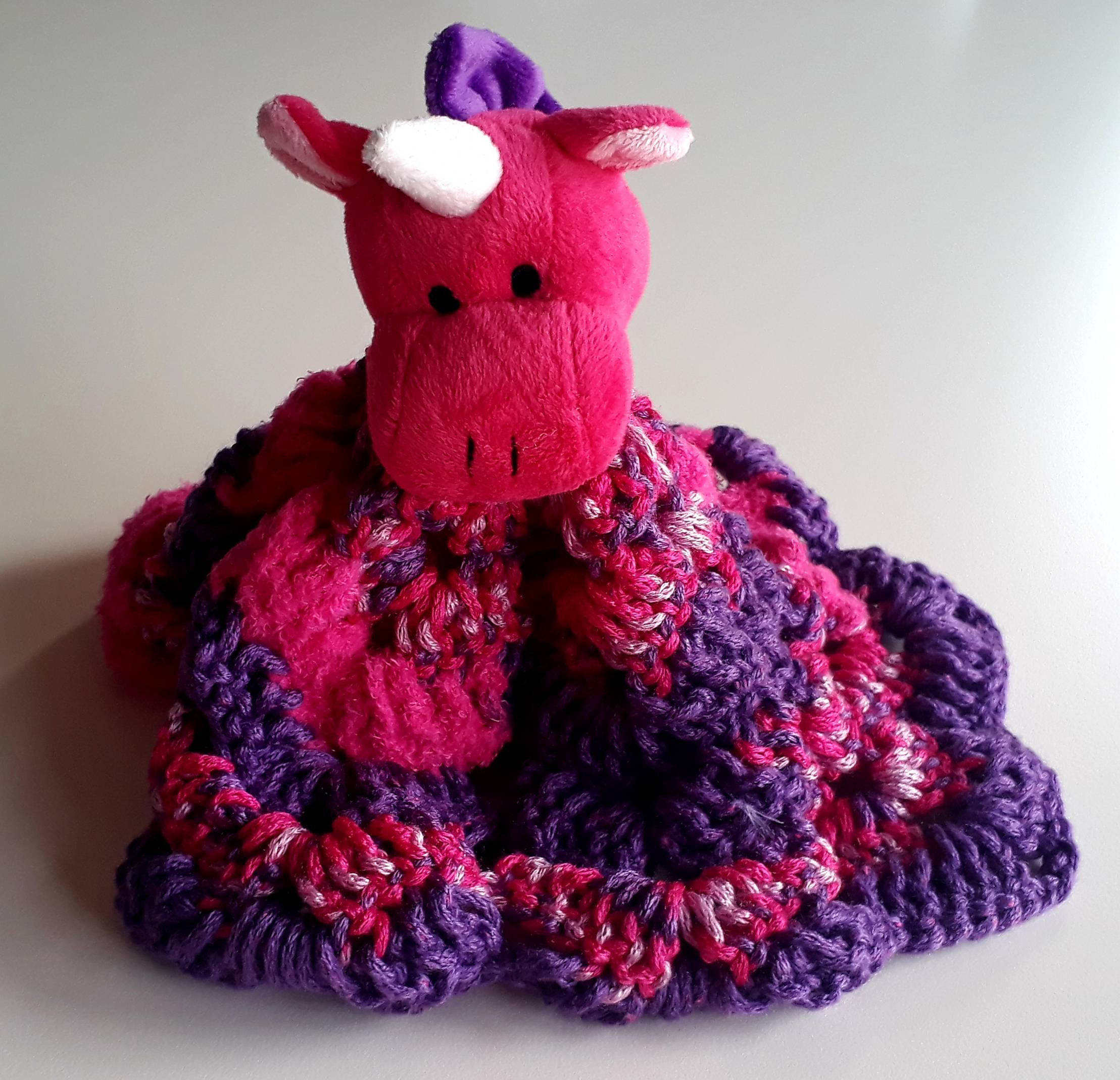 doudou licorne crochet